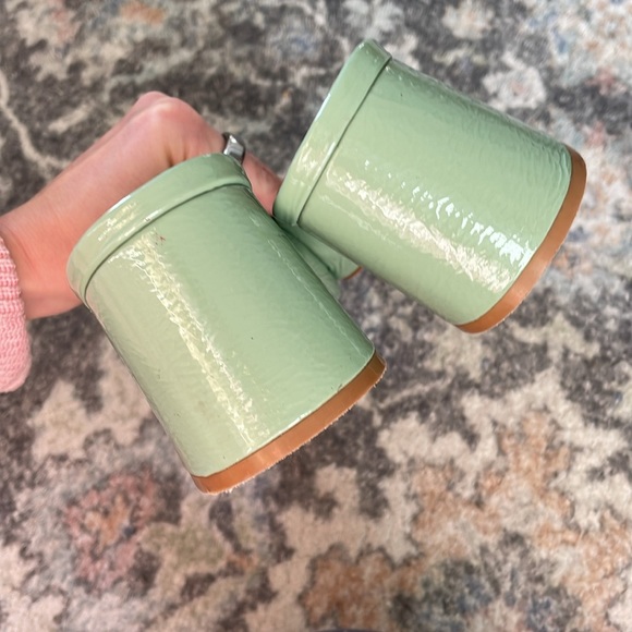 Leather slip on knot detail sandals - Picture 5 of 7